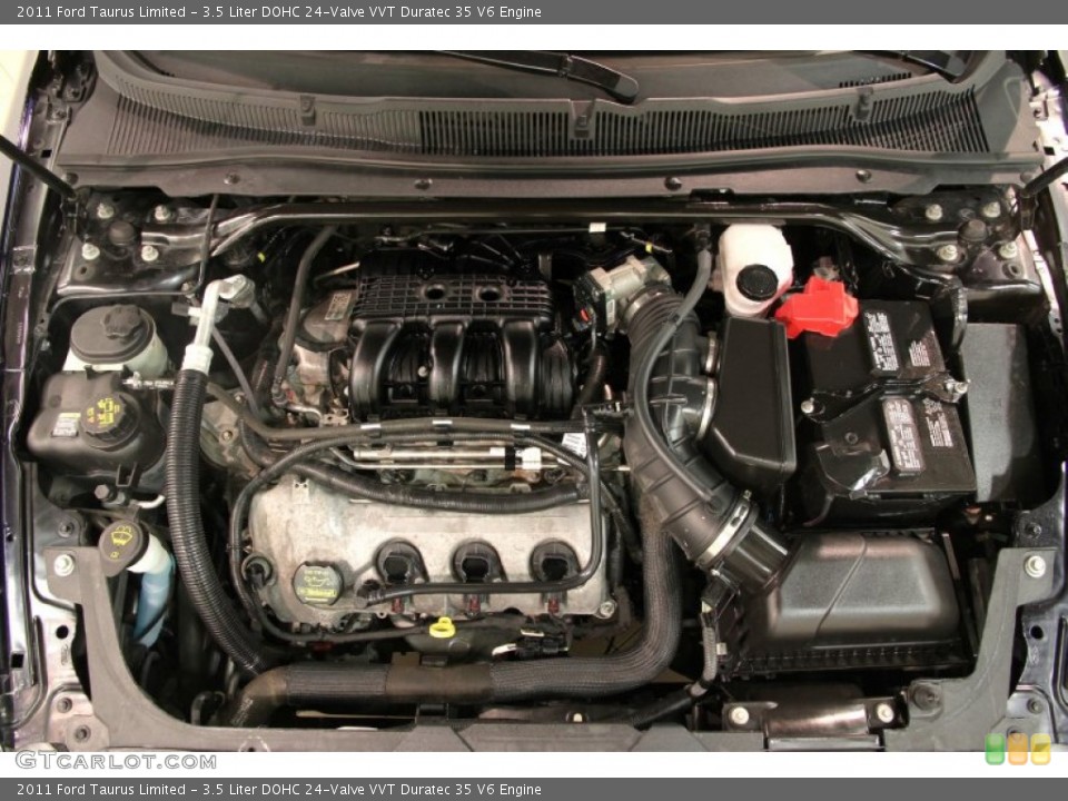3.5 Liter DOHC 24-Valve VVT Duratec 35 V6 Engine for the 2011 Ford Taurus #86711214
