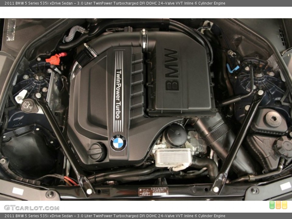 3.0 Liter TwinPower Turbocharged DFI DOHC 24-Valve VVT Inline 6 Cylinder Engine for the 2011 BMW 5 Series #86715126