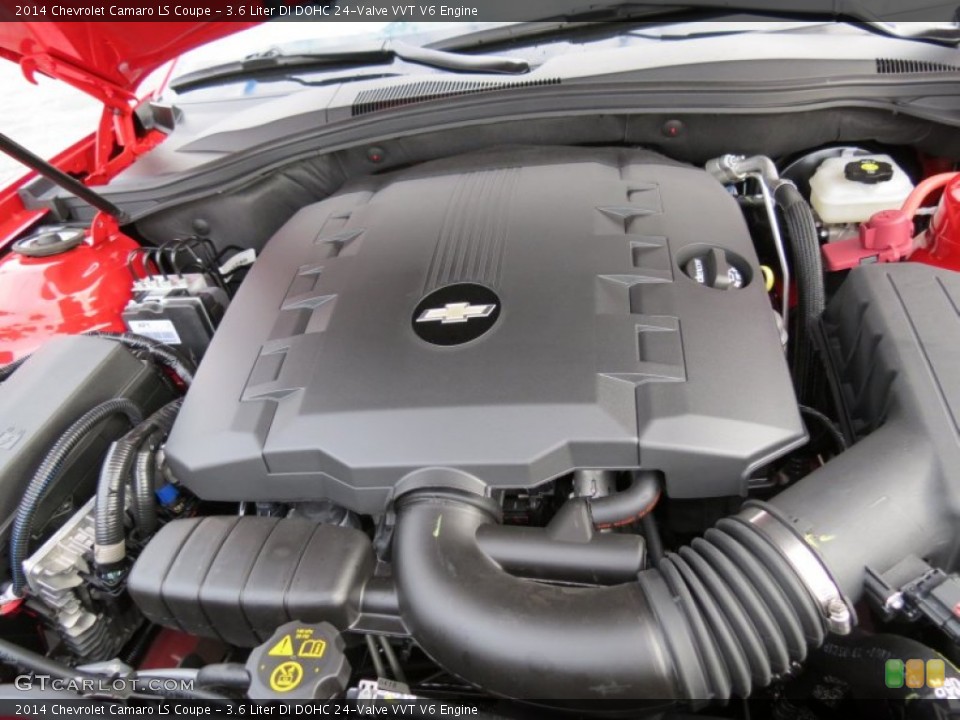3.6 Liter DI DOHC 24-Valve VVT V6 2014 Chevrolet Camaro Engine