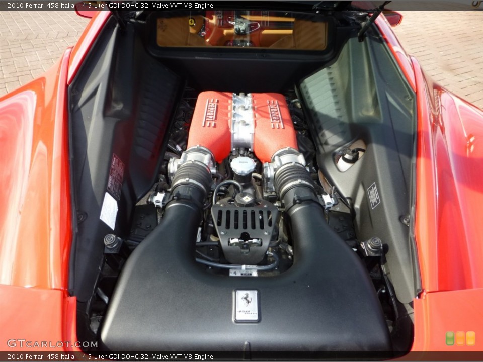 4.5 Liter GDI DOHC 32-Valve VVT V8 Engine for the 2010 Ferrari 458 #86721093