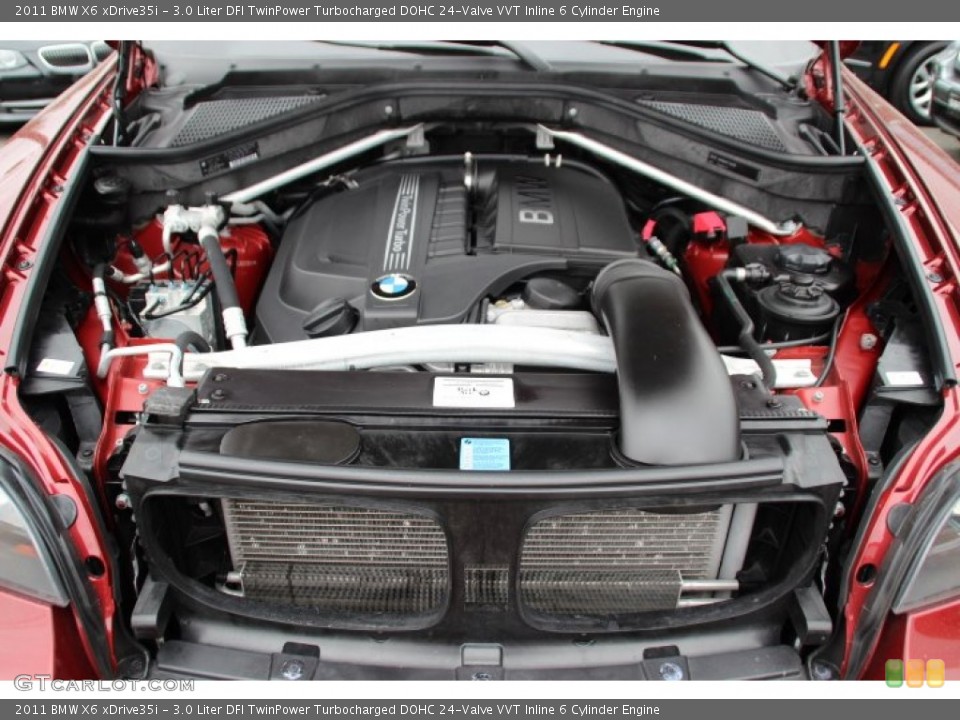 3.0 Liter DFI TwinPower Turbocharged DOHC 24-Valve VVT Inline 6 Cylinder Engine for the 2011 BMW X6 #86733564