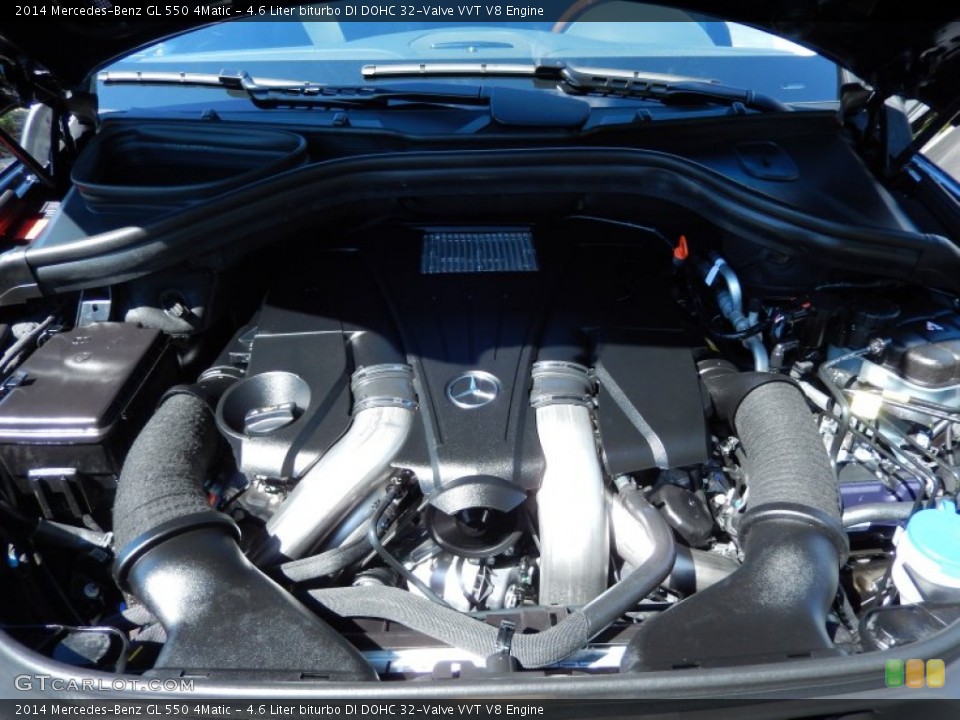 4.6 Liter biturbo DI DOHC 32-Valve VVT V8 Engine for the 2014 Mercedes-Benz GL #86759403