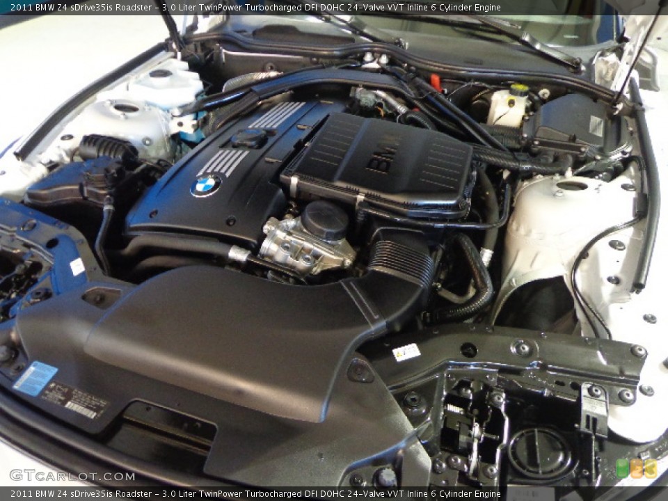 3.0 Liter TwinPower Turbocharged DFI DOHC 24-Valve VVT Inline 6 Cylinder Engine for the 2011 BMW Z4 #86811276
