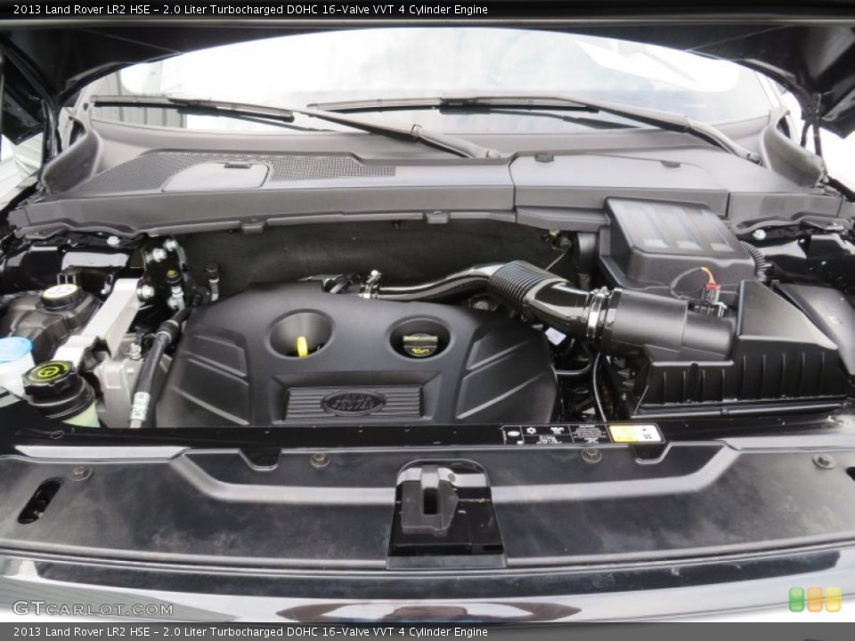 2.0 Liter Turbocharged DOHC 16-Valve VVT 4 Cylinder Engine for the 2013 Land Rover LR2 #86816555