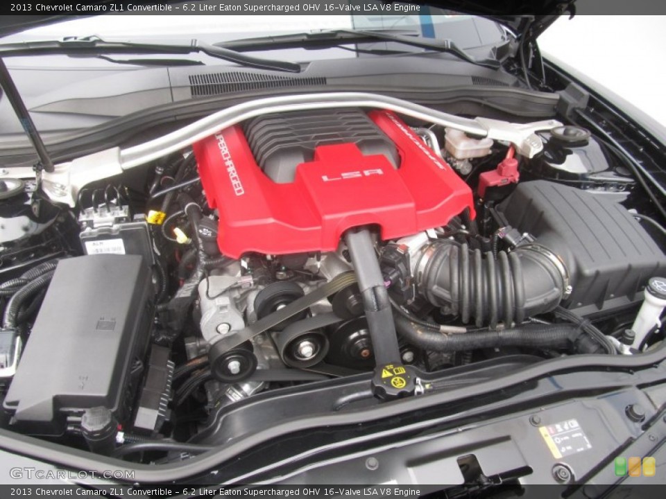 6.2 Liter Eaton Supercharged OHV 16-Valve LSA V8 Engine for the 2013 Chevrolet Camaro #86816816