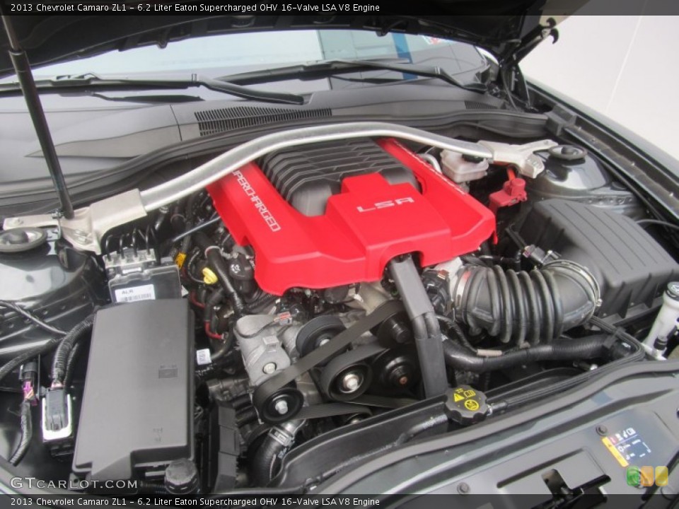 6.2 Liter Eaton Supercharged OHV 16-Valve LSA V8 Engine for the 2013 Chevrolet Camaro #86817389
