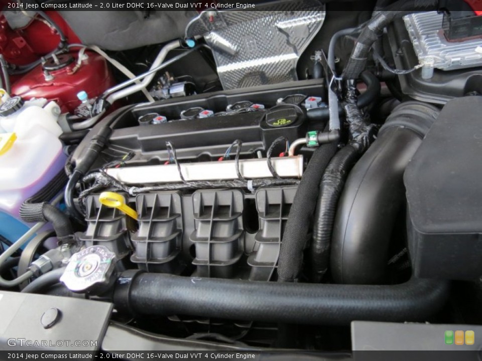 2.0 Liter DOHC 16-Valve Dual VVT 4 Cylinder 2014 Jeep Compass Engine