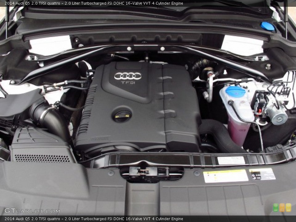 2.0 Liter Turbocharged FSI DOHC 16-Valve VVT 4 Cylinder Engine for the 2014 Audi Q5 #86832569