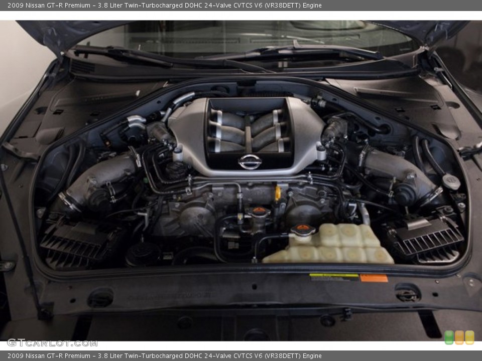 3.8 Liter Twin-Turbocharged DOHC 24-Valve CVTCS V6 (VR38DETT) Engine for the 2009 Nissan GT-R #86837852