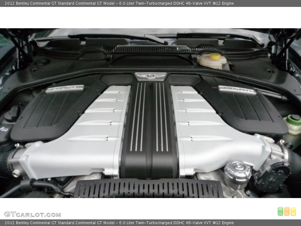 6.0 Liter Twin-Turbocharged DOHC 48-Valve VVT W12 Engine for the 2012 Bentley Continental GT #86867292