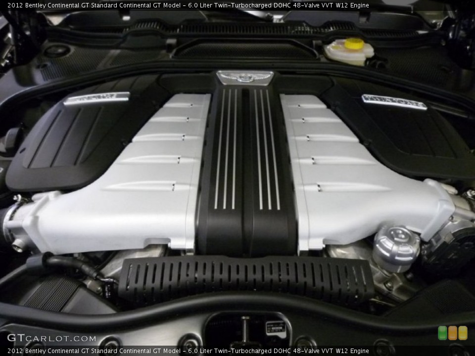 6.0 Liter Twin-Turbocharged DOHC 48-Valve VVT W12 Engine for the 2012 Bentley Continental GT #86867817