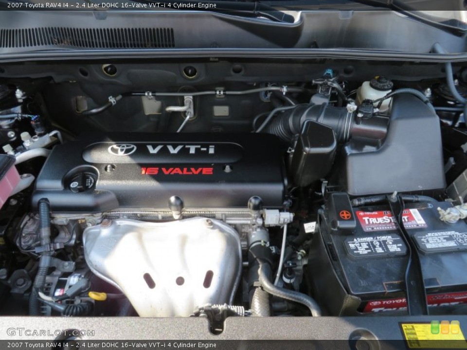 2.4 Liter DOHC 16-Valve VVT-i 4 Cylinder Engine for the 2007 Toyota RAV4 #86868135