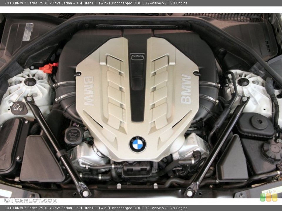 4.4 Liter DFI Twin-Turbocharged DOHC 32-Valve VVT V8 Engine for the 2010 BMW 7 Series #86875959