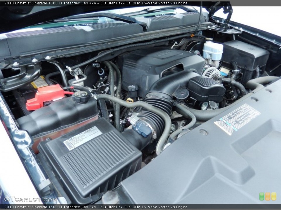 5.3 Liter Flex-Fuel OHV 16-Valve Vortec V8 Engine for the 2010 Chevrolet Silverado 1500 #86876751