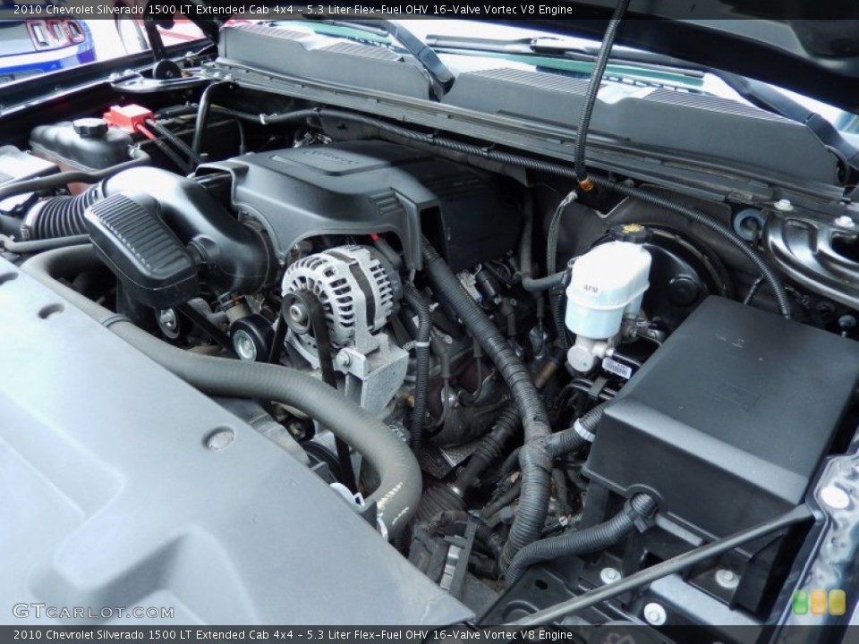 5.3 Liter Flex-Fuel OHV 16-Valve Vortec V8 Engine for the 2010 Chevrolet Silverado 1500 #86876775