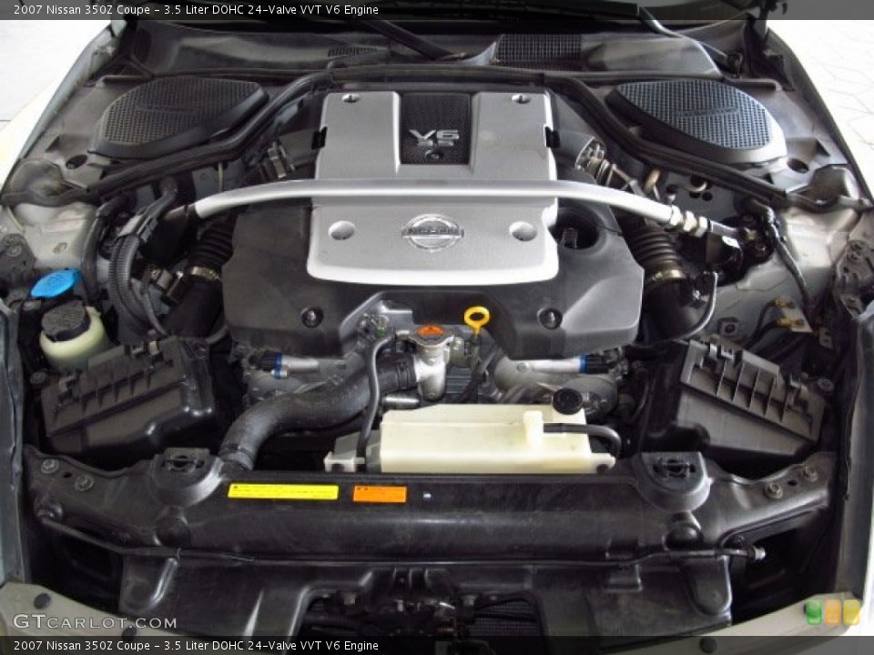 3.5 Liter DOHC 24-Valve VVT V6 2007 Nissan 350Z Engine