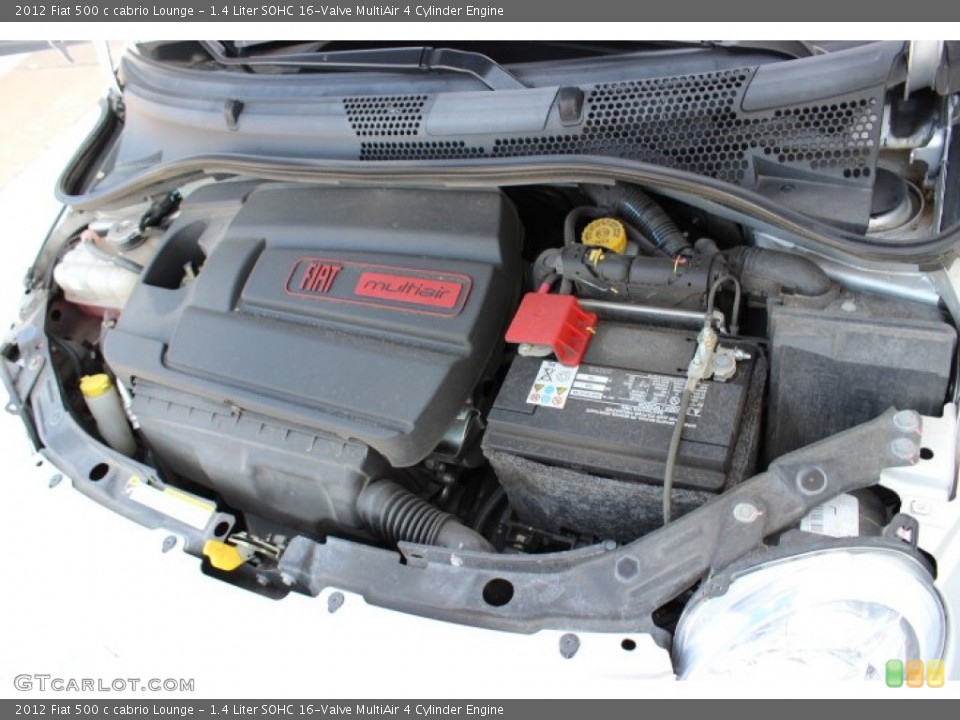 1.4 Liter SOHC 16-Valve MultiAir 4 Cylinder Engine for the 2012 Fiat 500 #86908018