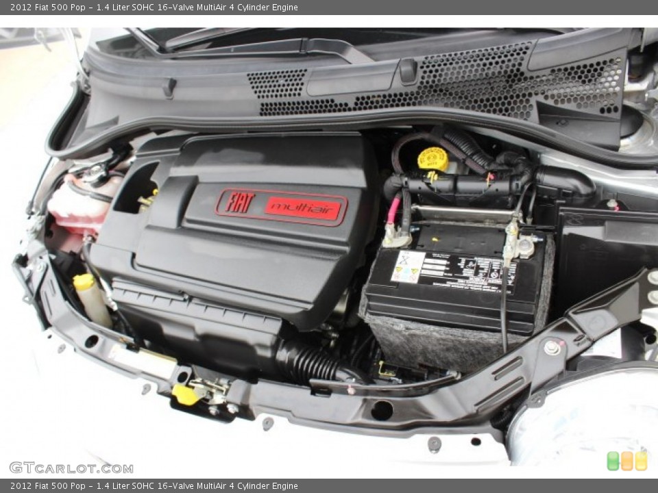 1.4 Liter SOHC 16-Valve MultiAir 4 Cylinder Engine for the 2012 Fiat 500 #86909764