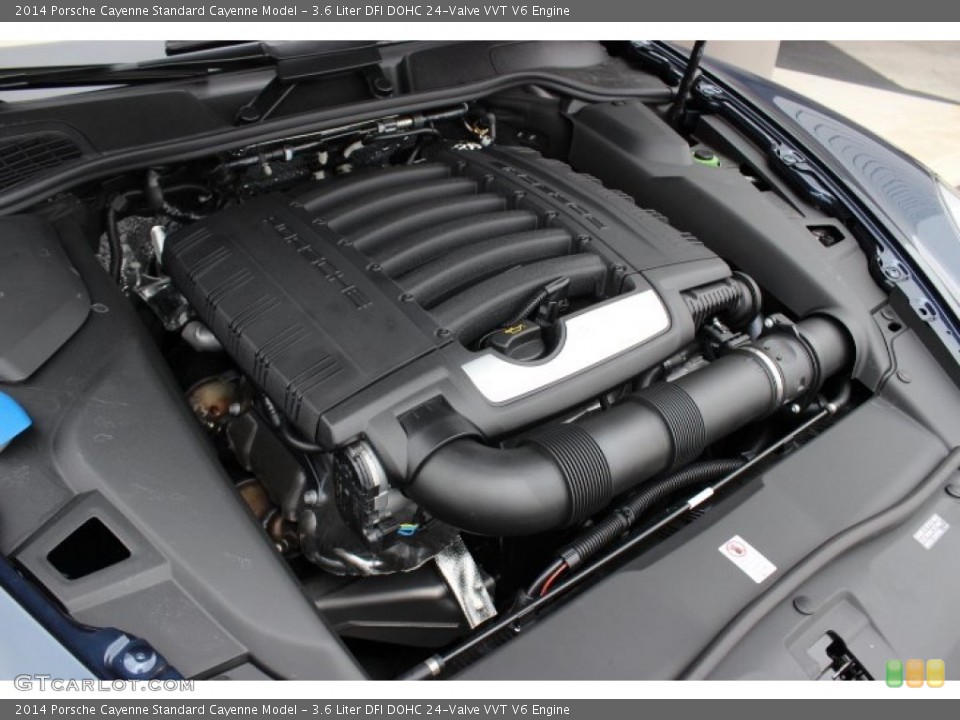 3.6 Liter DFI DOHC 24-Valve VVT V6 Engine for the 2014 Porsche Cayenne #86909974