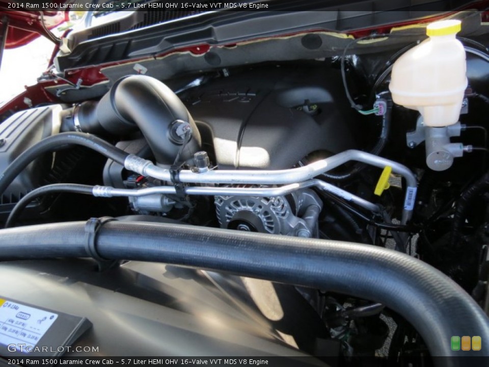 5.7 Liter HEMI OHV 16-Valve VVT MDS V8 Engine for the 2014 Ram 1500 #86916391