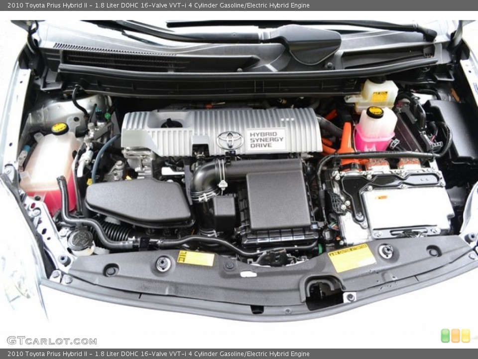 1.8 Liter DOHC 16-Valve VVT-i 4 Cylinder Gasoline/Electric Hybrid Engine for the 2010 Toyota Prius #86924086