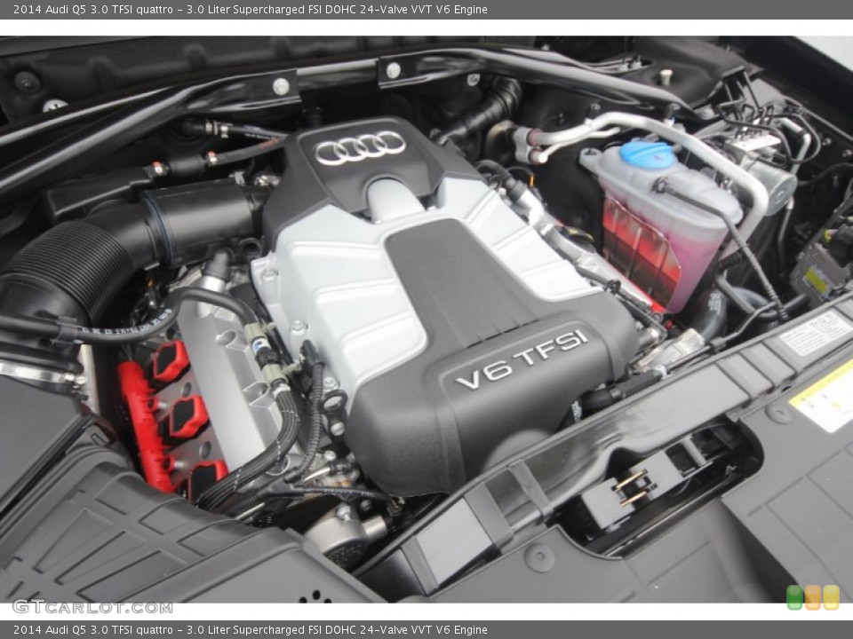 3.0 Liter Supercharged FSI DOHC 24-Valve VVT V6 Engine for the 2014 Audi Q5 #86936397