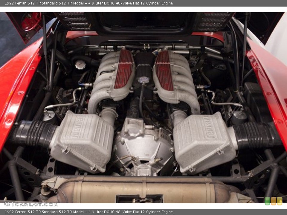 4.9 Liter DOHC 48-Valve Flat 12 Cylinder Engine for the 1992 Ferrari 512 TR #86938759