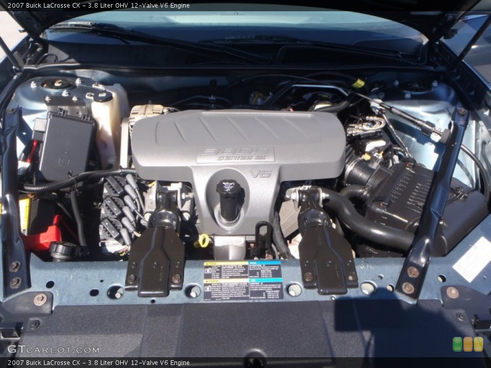 3.8 Liter OHV 12-Valve V6 Engine for the 2007 Buick LaCrosse #86940061