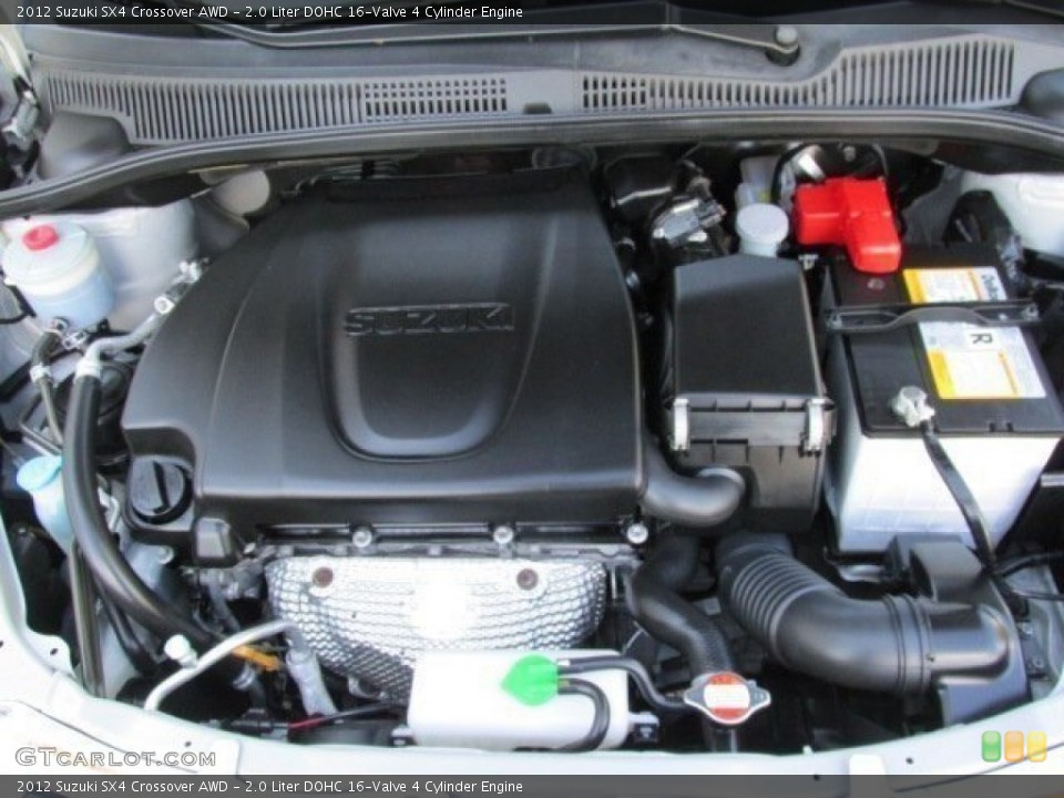 2.0 Liter DOHC 16-Valve 4 Cylinder 2012 Suzuki SX4 Engine