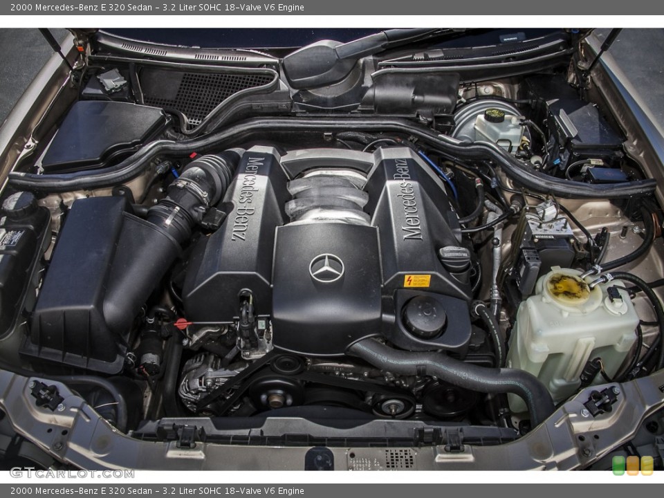 3.2 Liter SOHC 18-Valve V6 Engine for the 2000 Mercedes-Benz E #87047496