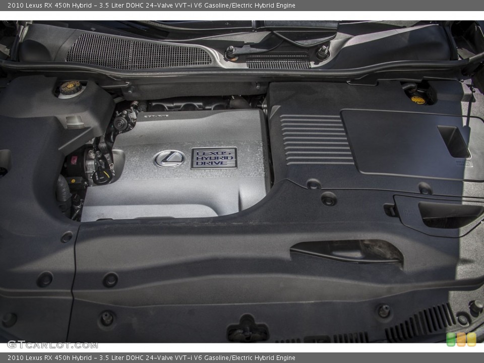 3.5 Liter DOHC 24-Valve VVT-i V6 Gasoline/Electric Hybrid Engine for the 2010 Lexus RX #87048675