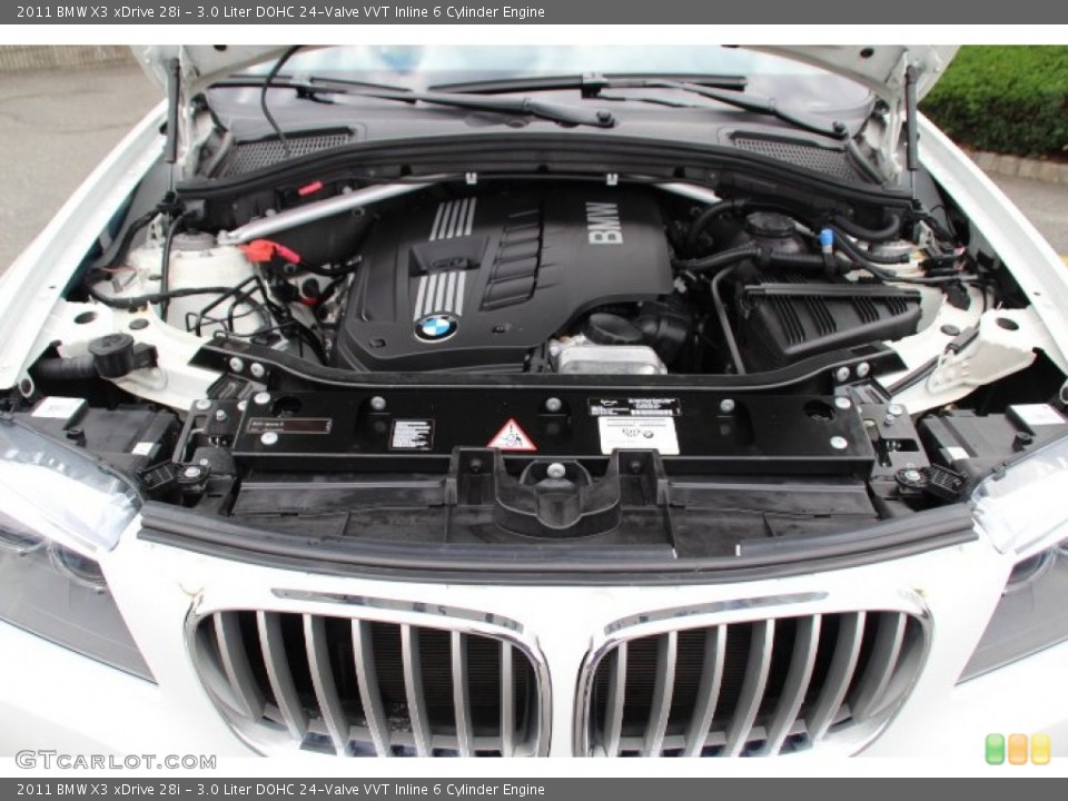 3.0 Liter DOHC 24-Valve VVT Inline 6 Cylinder Engine for the 2011 BMW X3 #87079143
