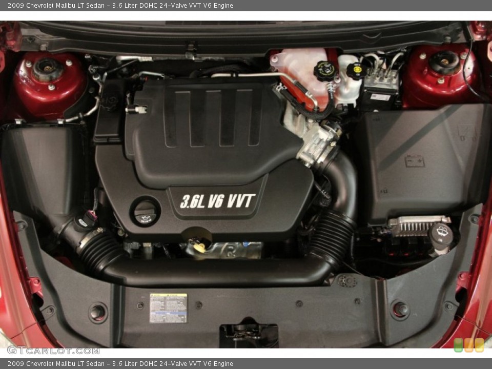 3.6 Liter DOHC 24-Valve VVT V6 Engine for the 2009 Chevrolet Malibu #87091003