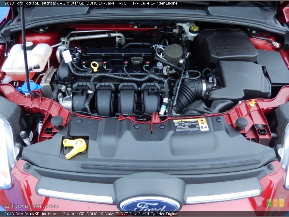 2.0 Liter GDI DOHC 16-Valve Ti-VCT Flex-Fuel 4 Cylinder Engine for the 2013 Ford Focus #87108981