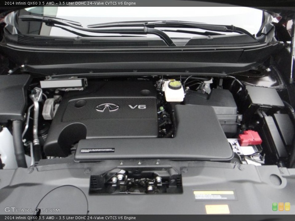 3.5 Liter DOHC 24-Valve CVTCS V6 Engine for the 2014 Infiniti QX60 #87109450
