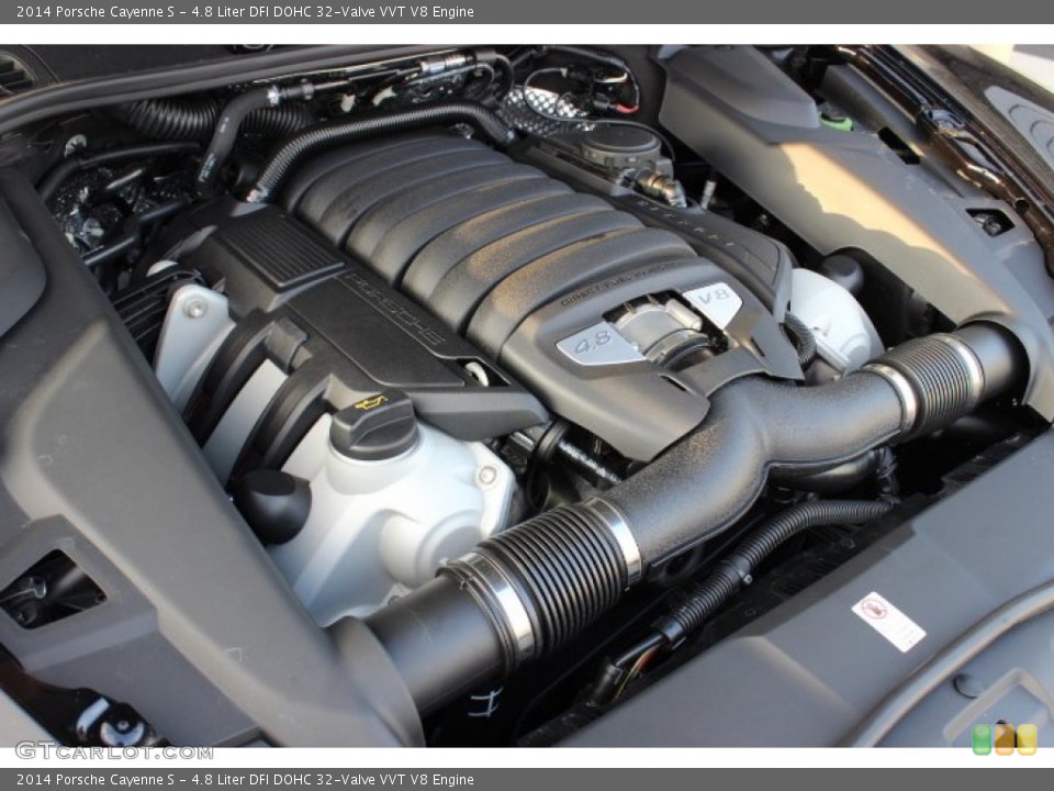 4.8 Liter DFI DOHC 32-Valve VVT V8 Engine for the 2014 Porsche Cayenne #87115088
