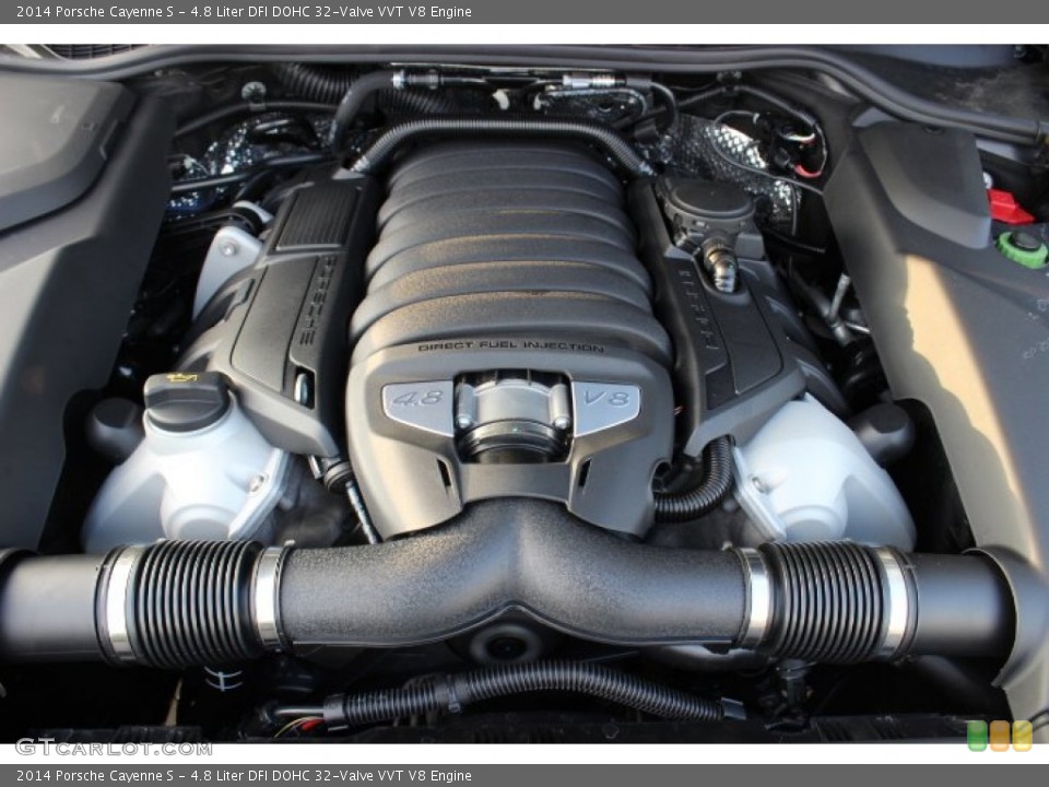 4.8 Liter DFI DOHC 32-Valve VVT V8 Engine for the 2014 Porsche Cayenne #87115125