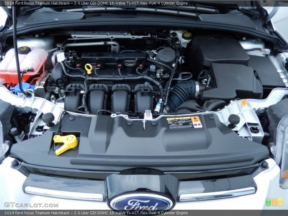 2.0 Liter GDI DOHC 16-Valve Ti-VCT Flex-Fuel 4 Cylinder Engine for the 2014 Ford Focus #87118728