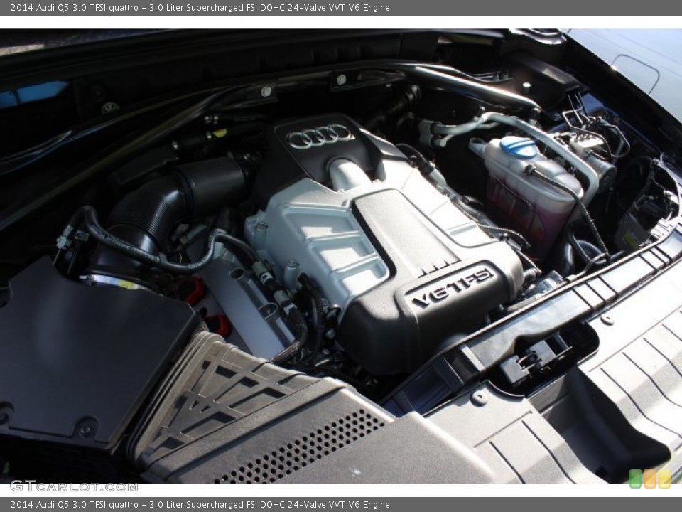 3.0 Liter Supercharged FSI DOHC 24-Valve VVT V6 Engine for the 2014 Audi Q5 #87120834