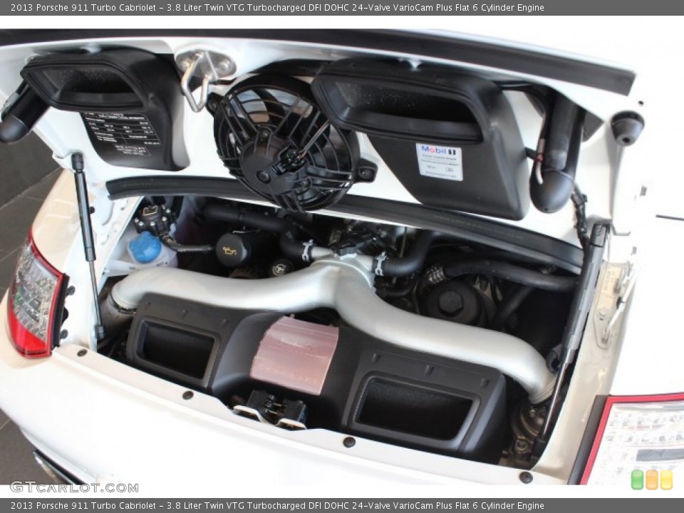 3.8 Liter Twin VTG Turbocharged DFI DOHC 24-Valve VarioCam Plus Flat 6 Cylinder Engine for the 2013 Porsche 911 #87121530