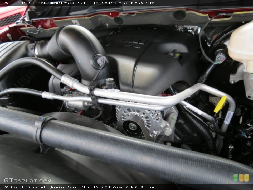 5.7 Liter HEMI OHV 16-Valve VVT MDS V8 Engine for the 2014 Ram 1500 #87126987