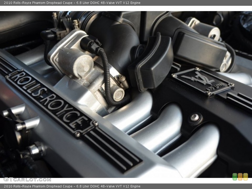 6.8 Liter DOHC 48-Valve VVT V12 Engine for the 2010 Rolls-Royce Phantom #87135345