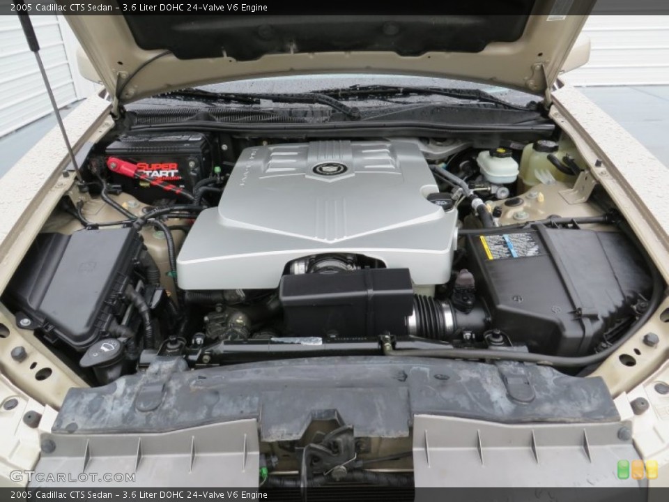 3.6 Liter DOHC 24-Valve V6 2005 Cadillac CTS Engine