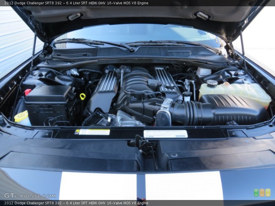 6.4 Liter SRT HEMI OHV 16-Valve MDS V8 2012 Dodge Challenger Engine