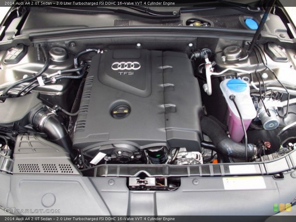 2.0 Liter Turbocharged FSI DOHC 16-Valve VVT 4 Cylinder Engine for the 2014 Audi A4 #87166689