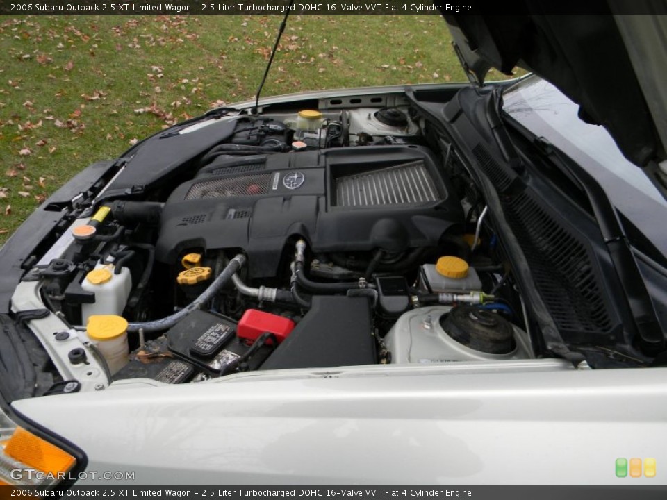 2.5 Liter Turbocharged DOHC 16-Valve VVT Flat 4 Cylinder Engine for the 2006 Subaru Outback #87179955
