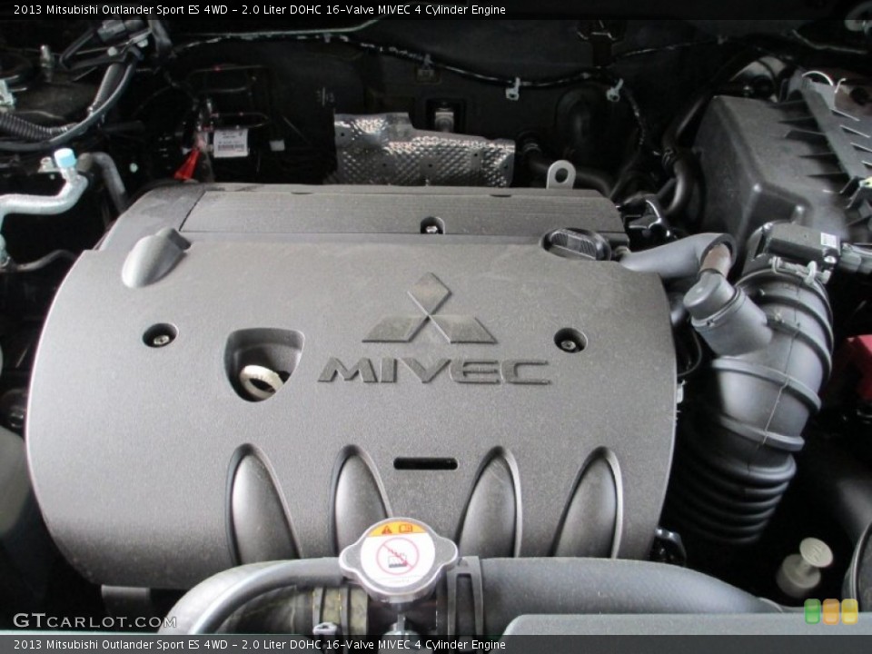 2.0 Liter DOHC 16-Valve MIVEC 4 Cylinder Engine for the 2013 Mitsubishi Outlander Sport #87181464