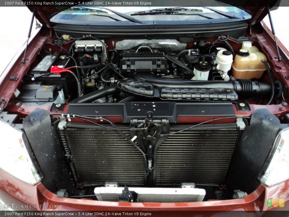 5.4 Liter SOHC 24-Valve Triton V8 Engine for the 2007 Ford F150 #87201159