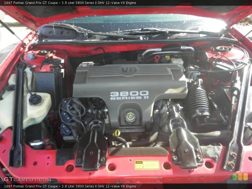 3.8 Liter 3800 Series II OHV 12-Valve V6 1997 Pontiac Grand Prix Engine