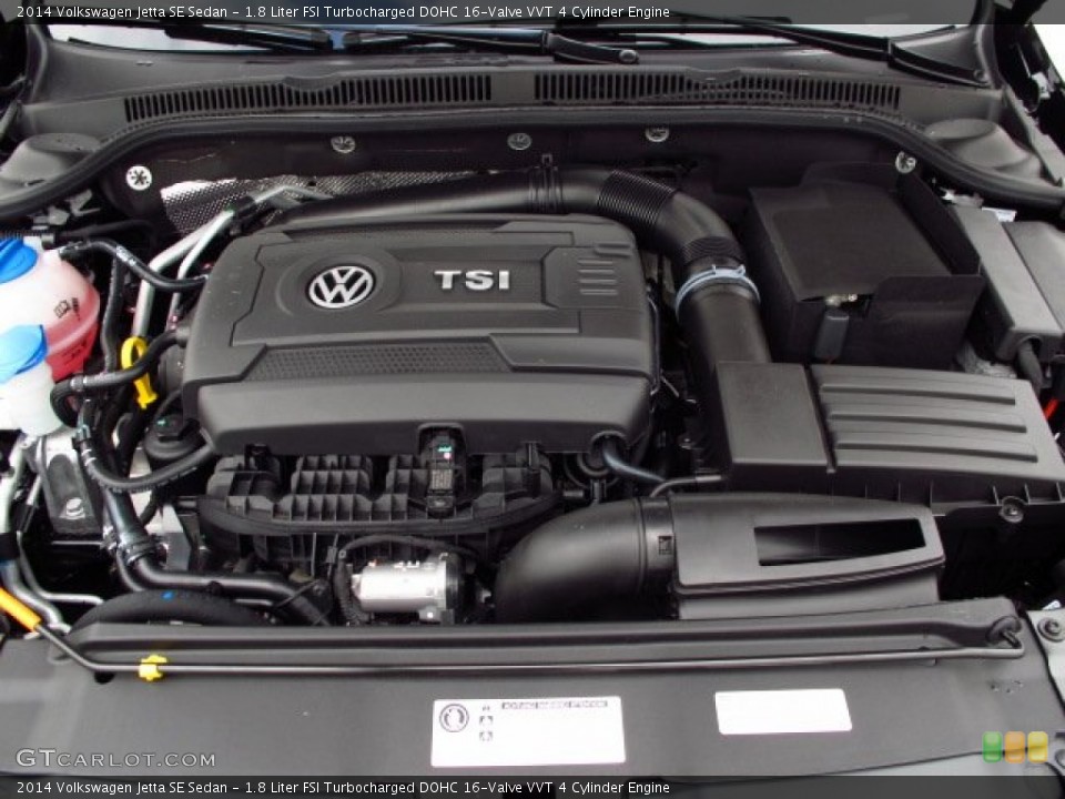 1.8 Liter FSI Turbocharged DOHC 16-Valve VVT 4 Cylinder Engine for the 2014 Volkswagen Jetta #87210444